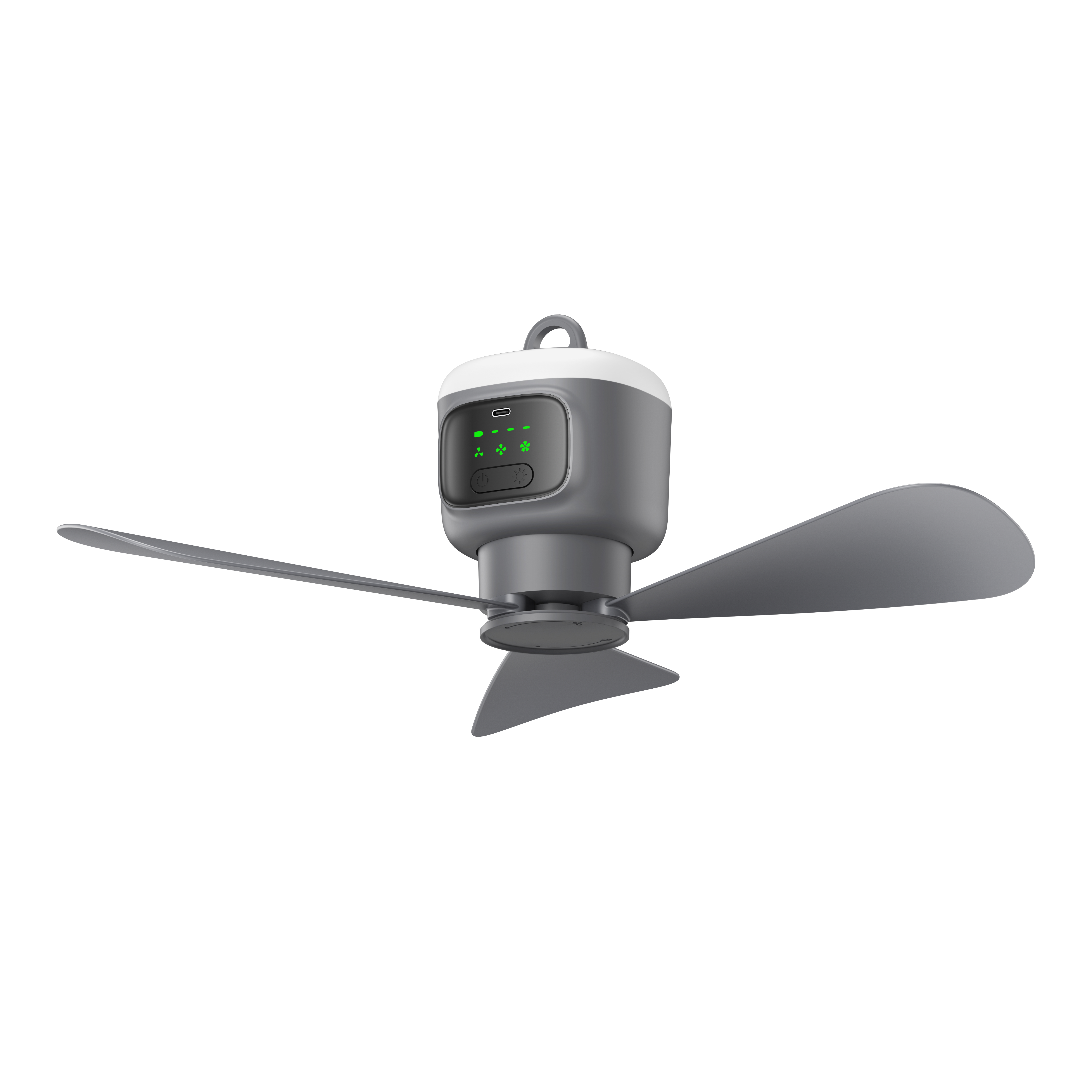 Ventilator med LED lampe "WeCamp"