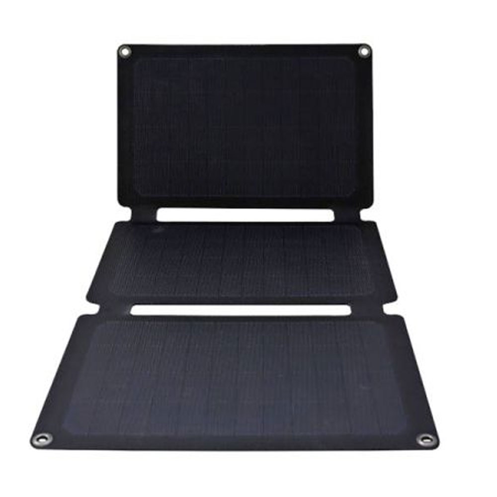 Foldbart solpanel m. USB "Scanbatt" 21w.