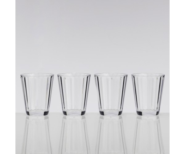 Vandglas / Crystal Line / 4 stk.